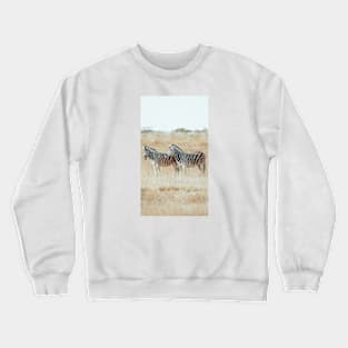 African Zebras 2 Crewneck Sweatshirt